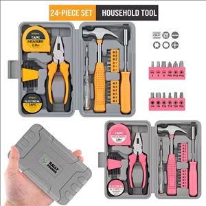 24pc Home Repair Tool Set